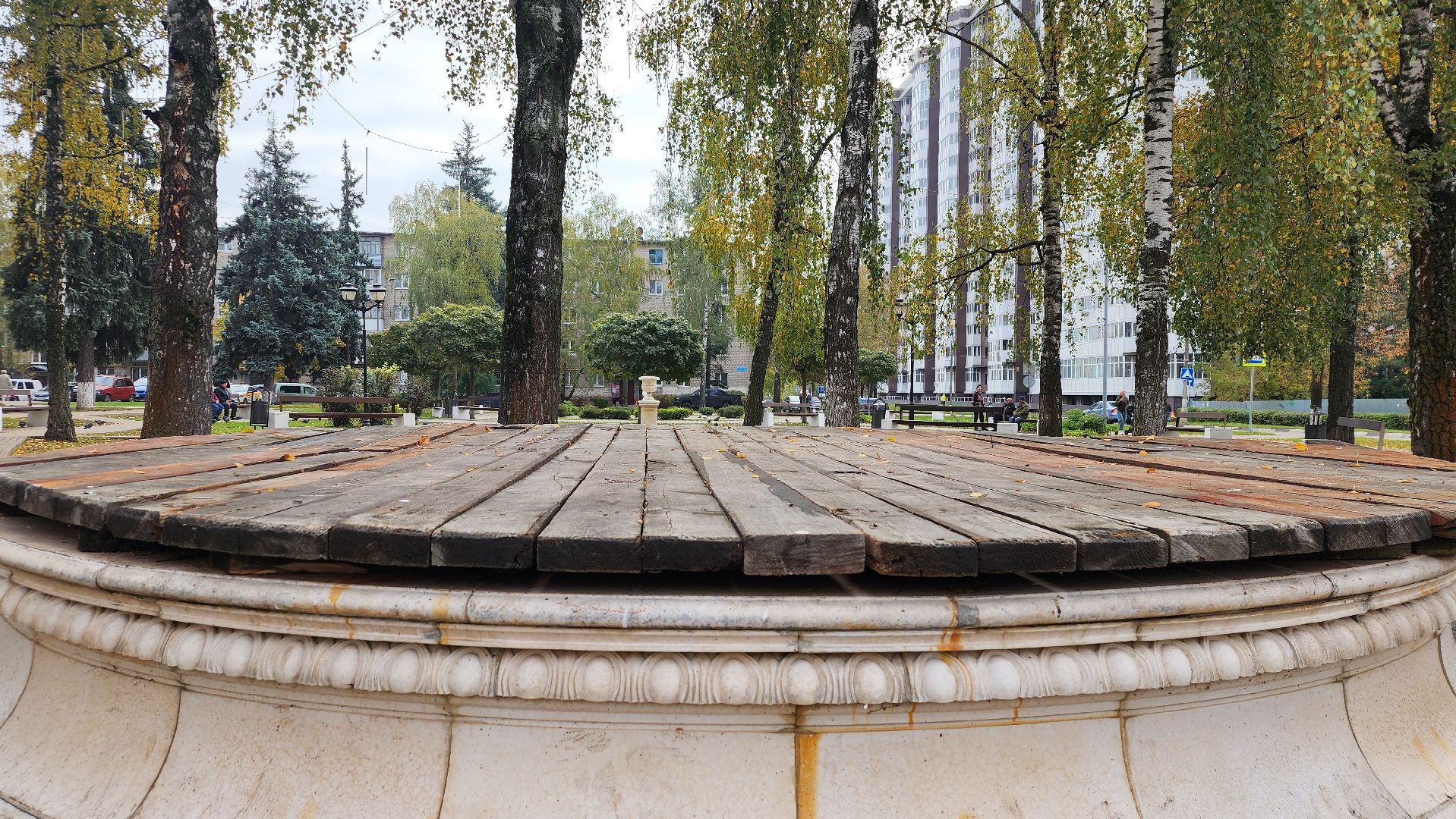 консервация фонтанов, сезон фонтанов, коммунальные службы, Старая Купавна,