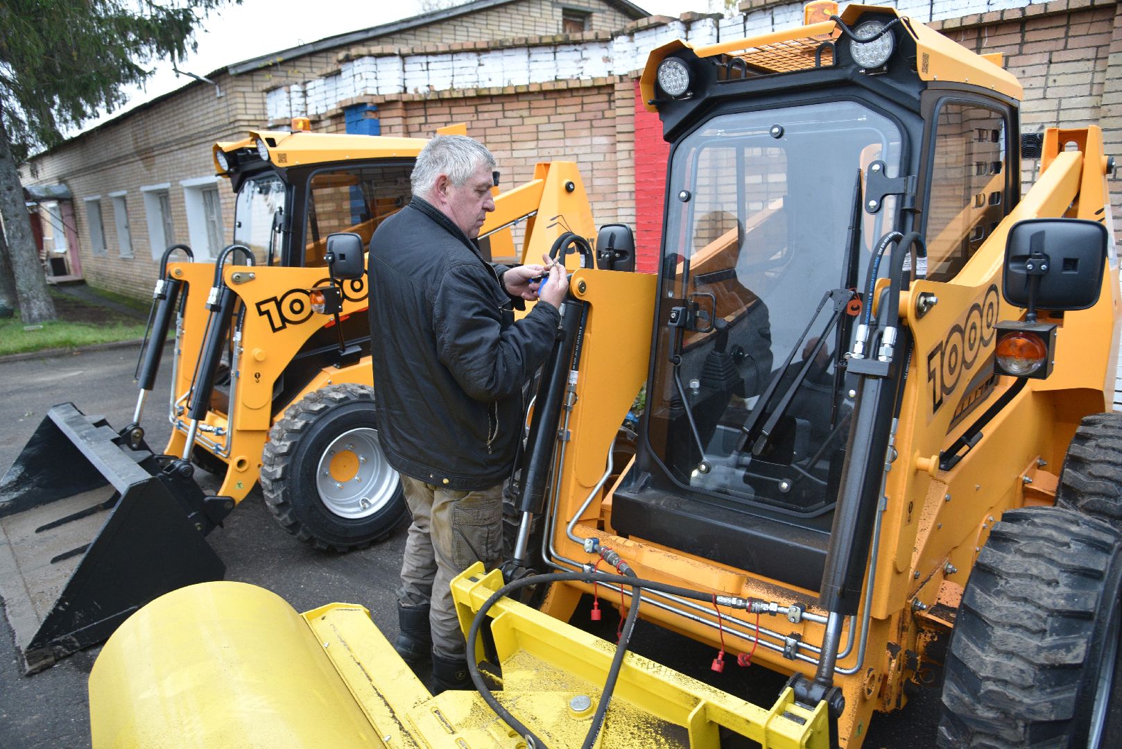 лотошино, благоустройство, новая техника, подготовка к зиме,