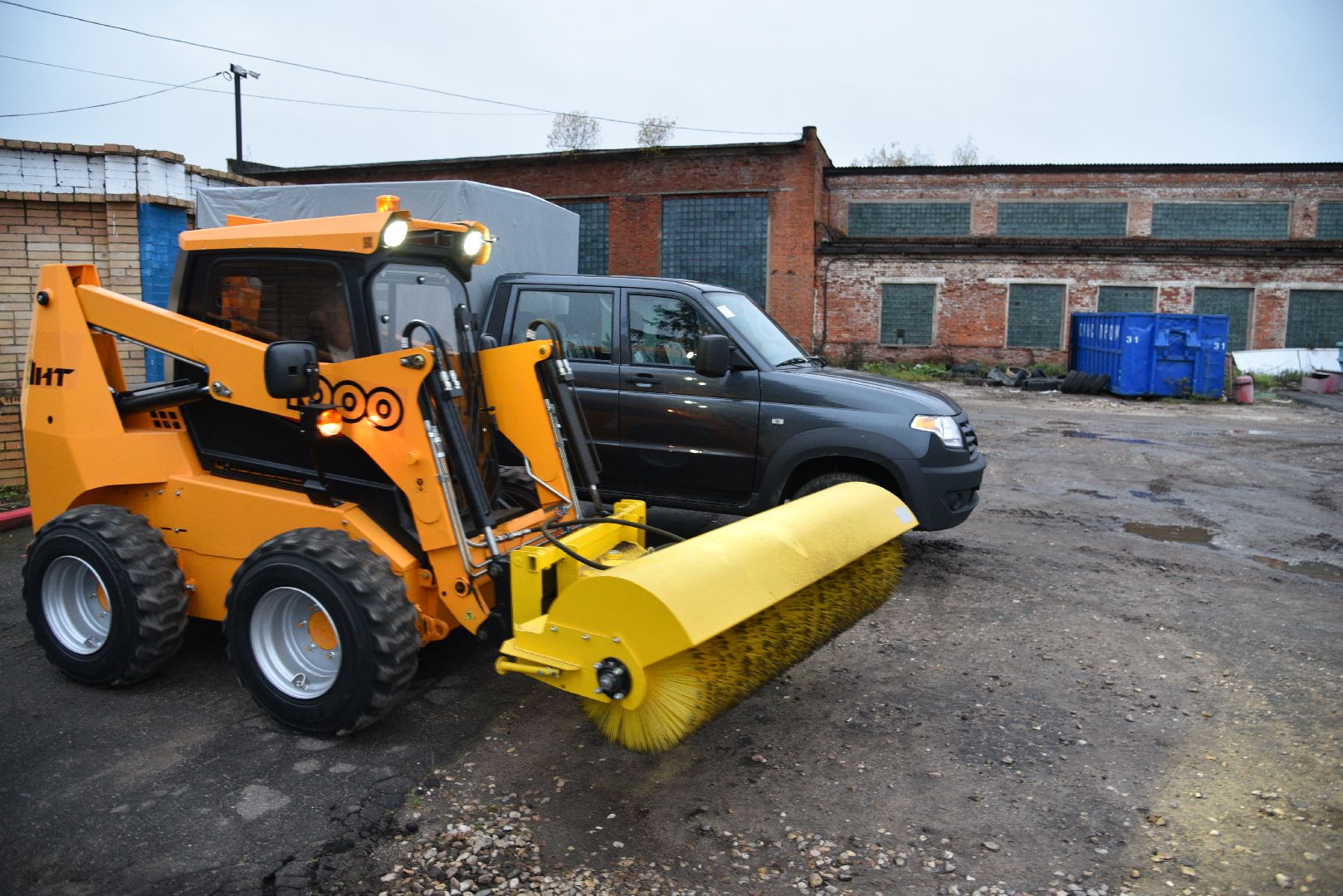 лотошино, благоустройство, новая техника, подготовка к зиме,