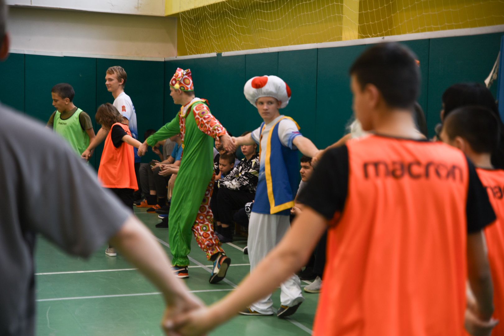 Бронницы, Коломна, Праздник для детей, Студенты Бронниц в детском доме Коломны, Спортивный праздник в детском доме,