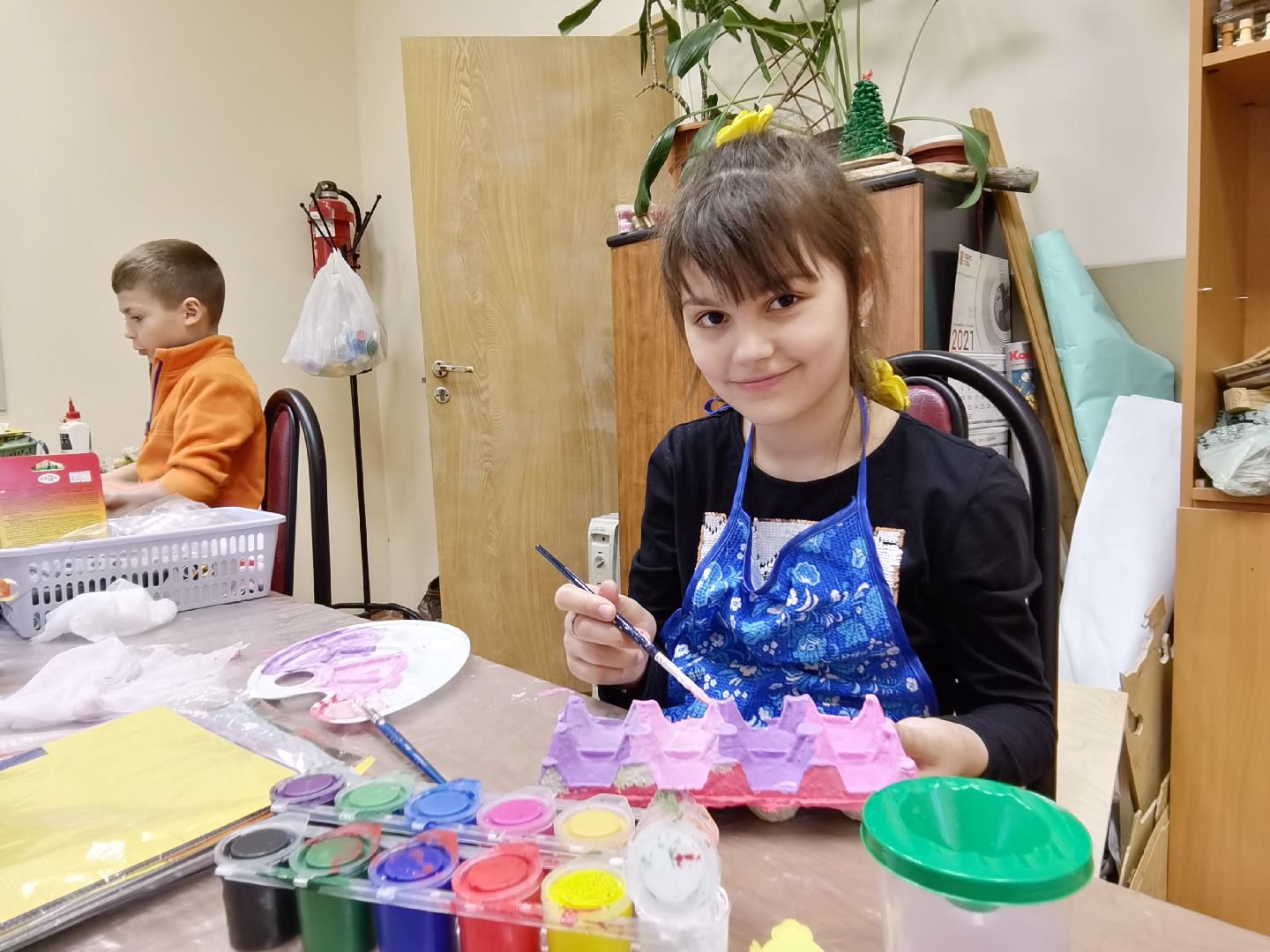 Балашиха, Центр искусств и ремёсел, гончарная мастерская, декоративная роспись, пасхальные корзинки, глиняные яйца, керамика, Пасха