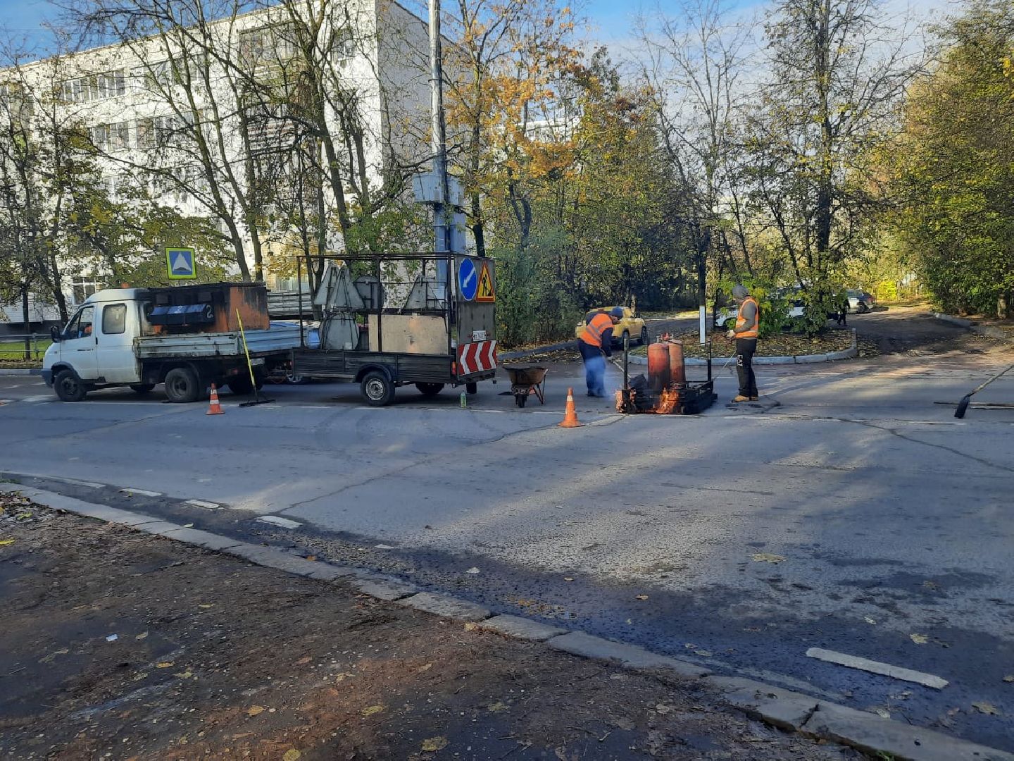 Ремонт, Дорога, Ремонт дороги,