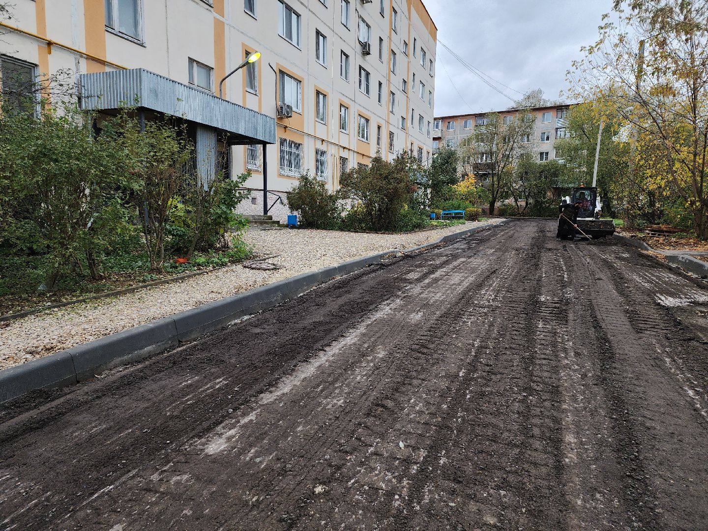 серпухов, подмосковье, комплексное благоустройство двора,