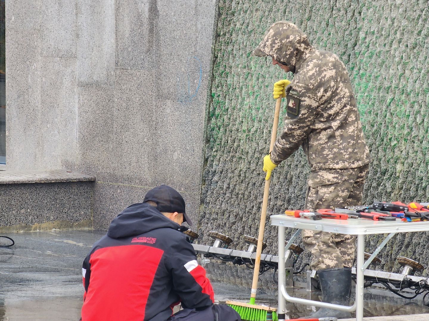 ногинск, благоустройство, жители, общество, зимний сезон, фонтаны, фонтанная площадь, консервация фонтанов,