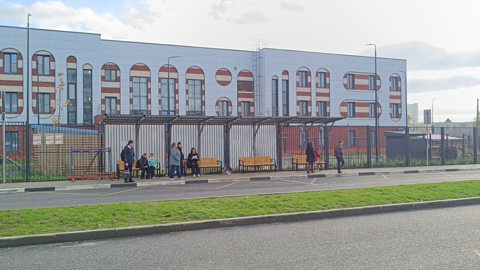 автобус, авиатика, остановочные павильоны, лобня,