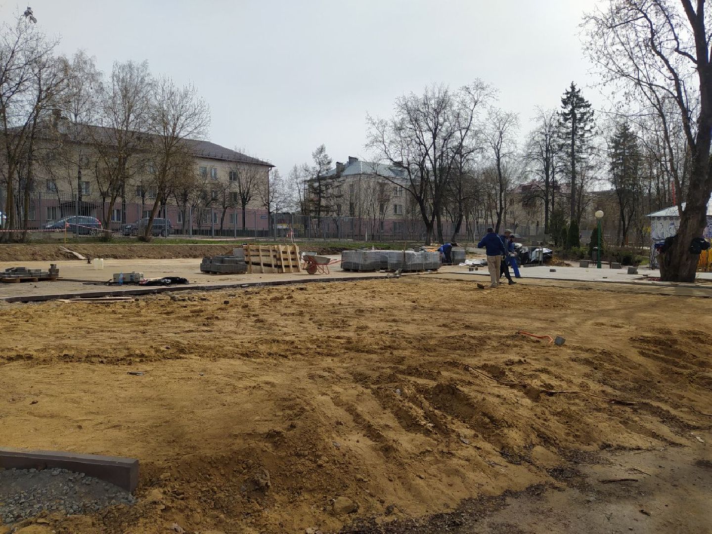 Истра, Парк аттракционов, аттракционы, майские праздники