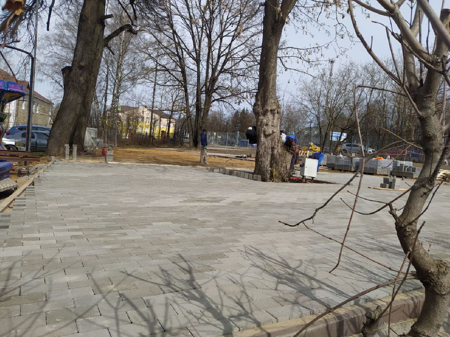 Истра, Парк аттракционов, аттракционы, майские праздники