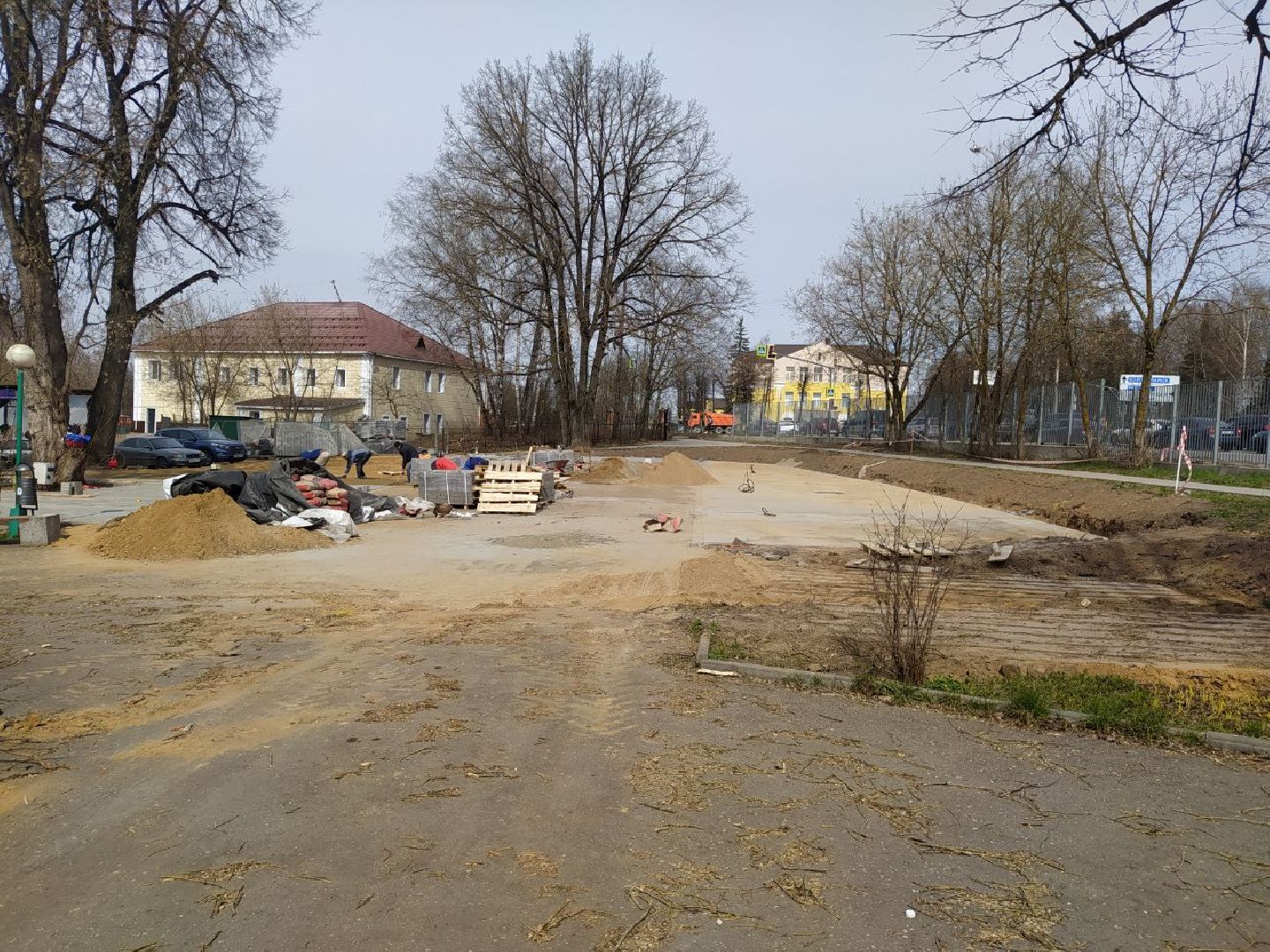 Истра, Парк аттракционов, аттракционы, майские праздники