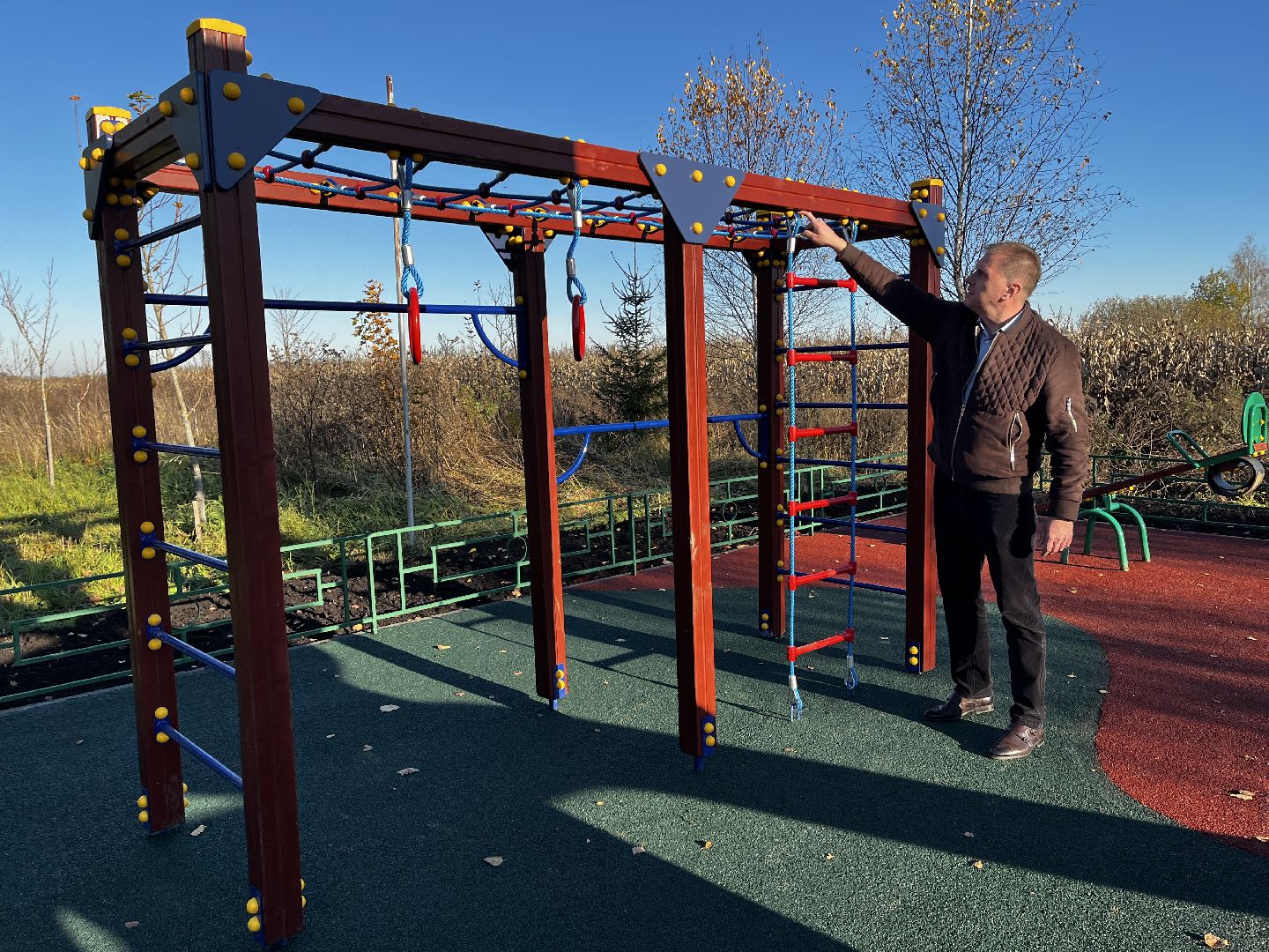 Волоколамск, Новая детская площадка, детям на радость,