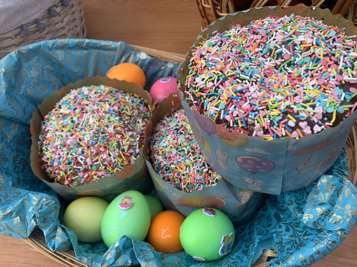 Балашиха, Пасха Христова, освящение куличей, Главный храм Росгвардии