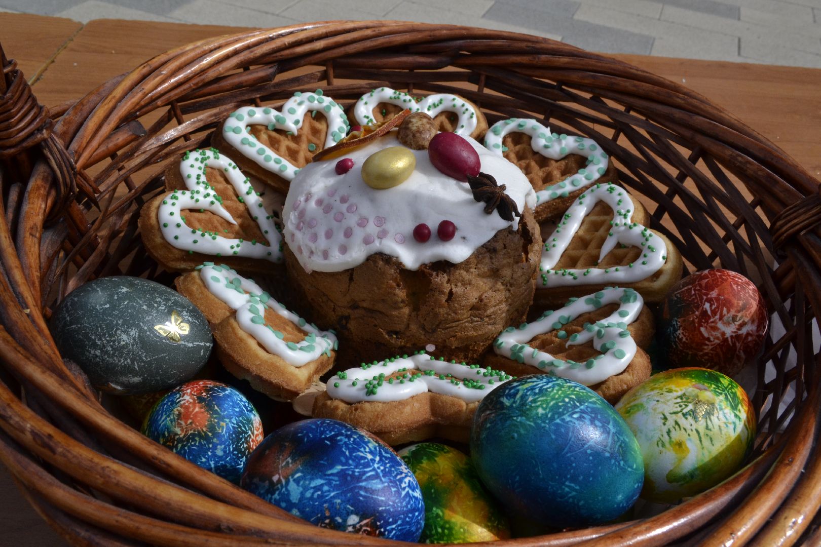 Балашиха, Пасха Христова, освящение куличей, Главный храм Росгвардии