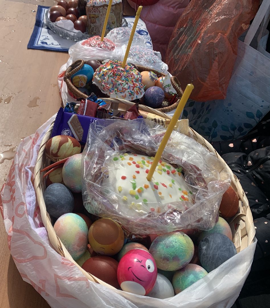 Балашиха, Пасха Христова, освящение куличей, Главный храм Росгвардии