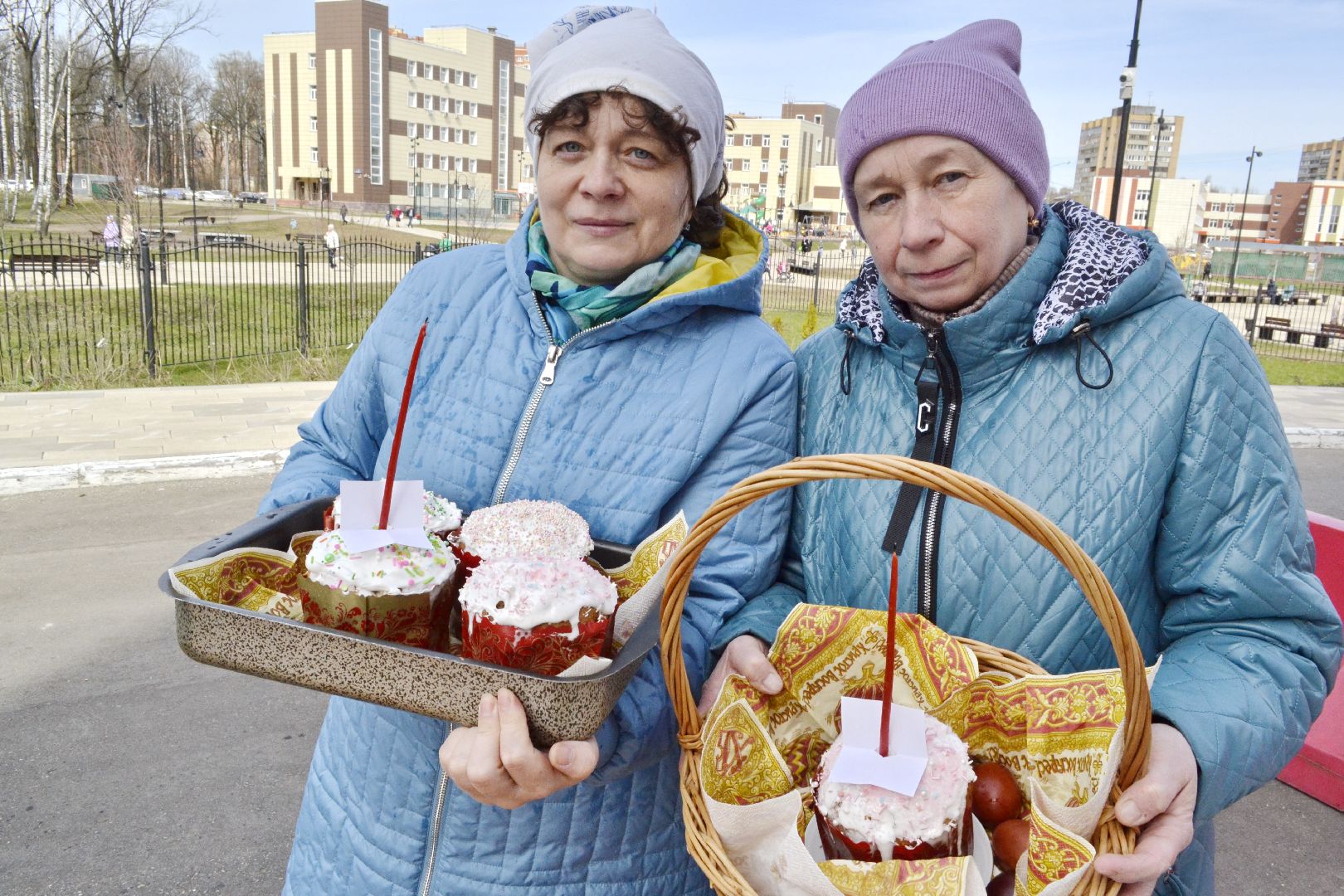 Балашиха, Пасха Христова, освящение куличей, Главный храм Росгвардии