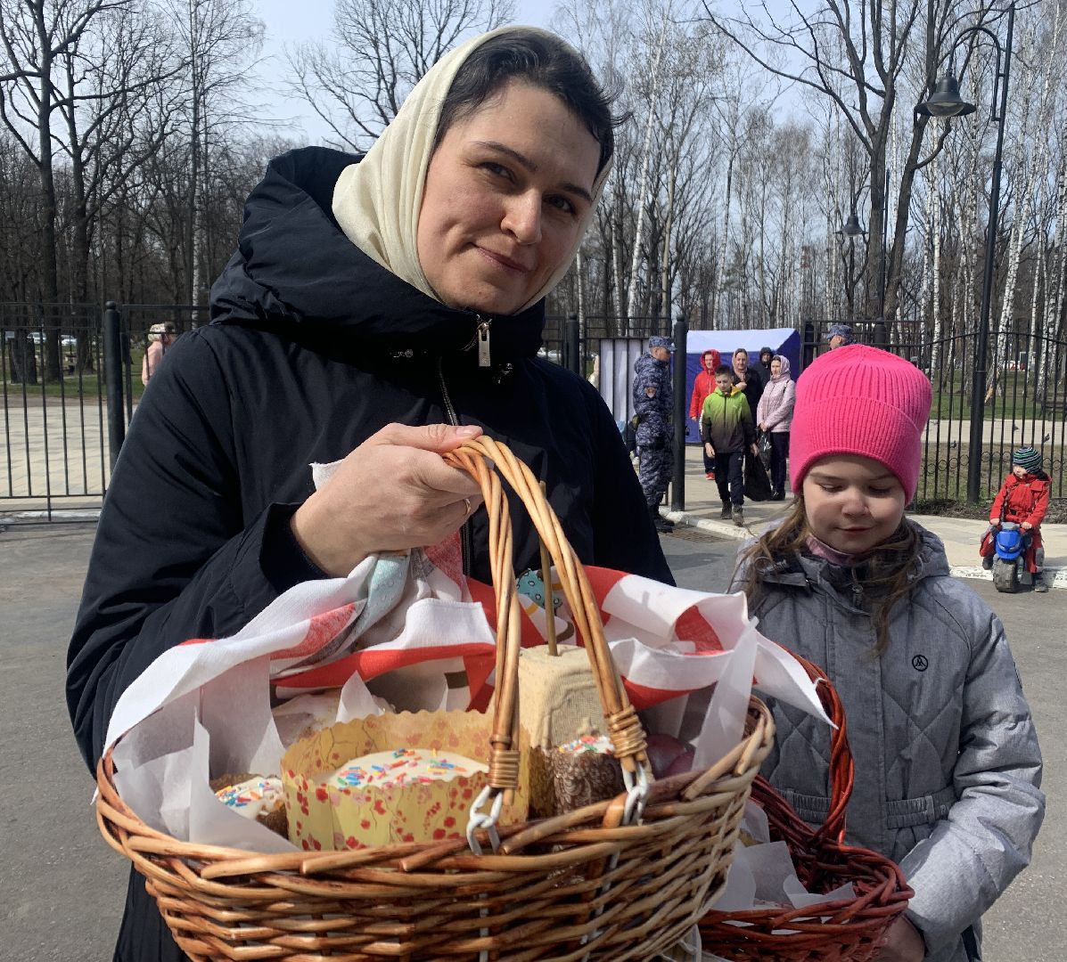 Балашиха, Пасха Христова, освящение куличей, Главный храм Росгвардии