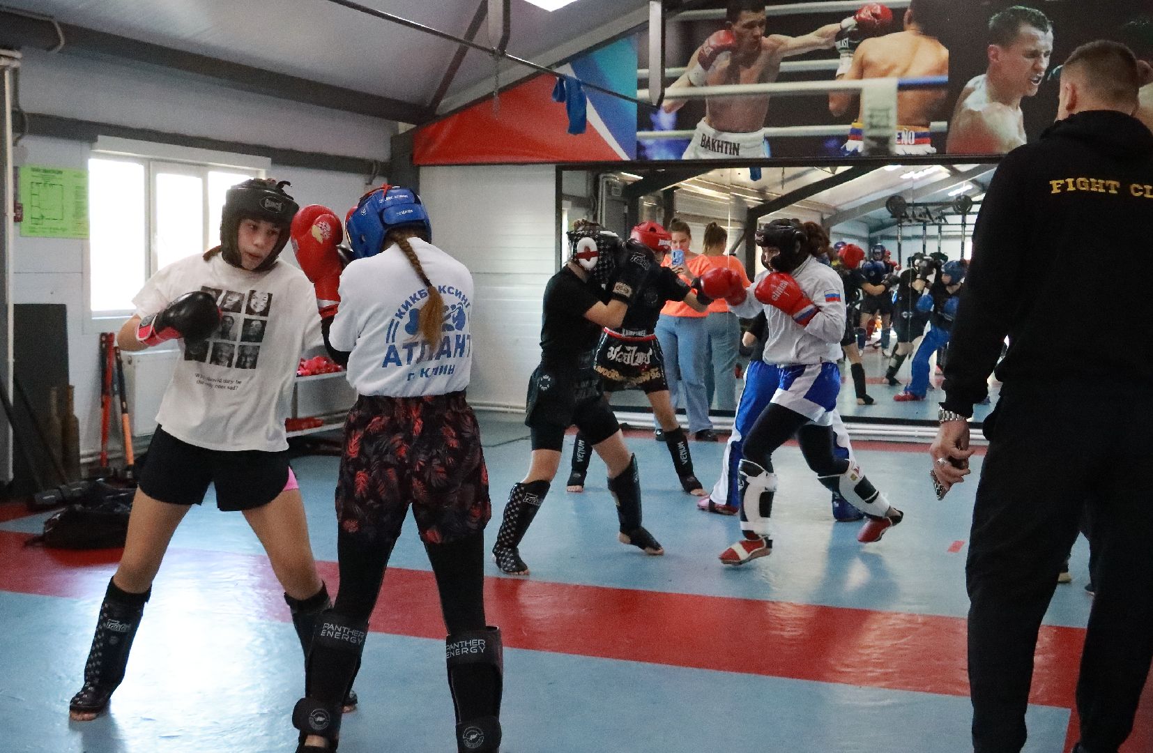 спорт, кикбоксинг, тренировка, чемпионы,