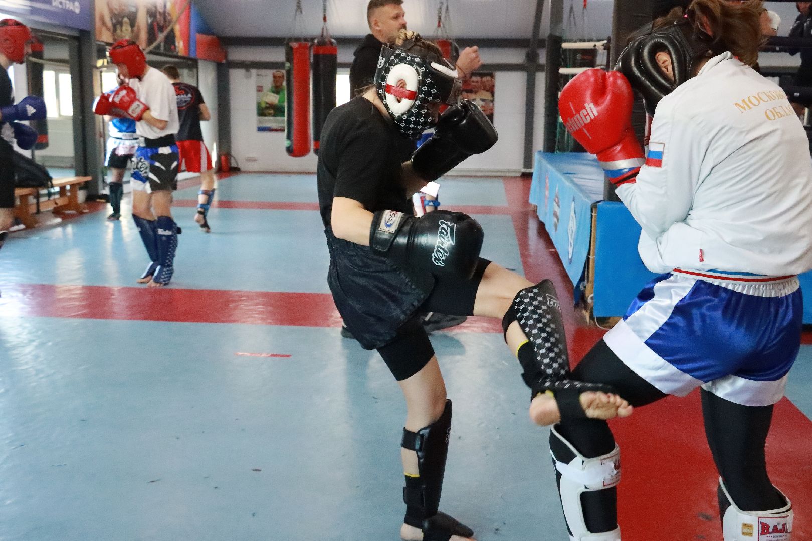 спорт, кикбоксинг, тренировка, чемпионы,