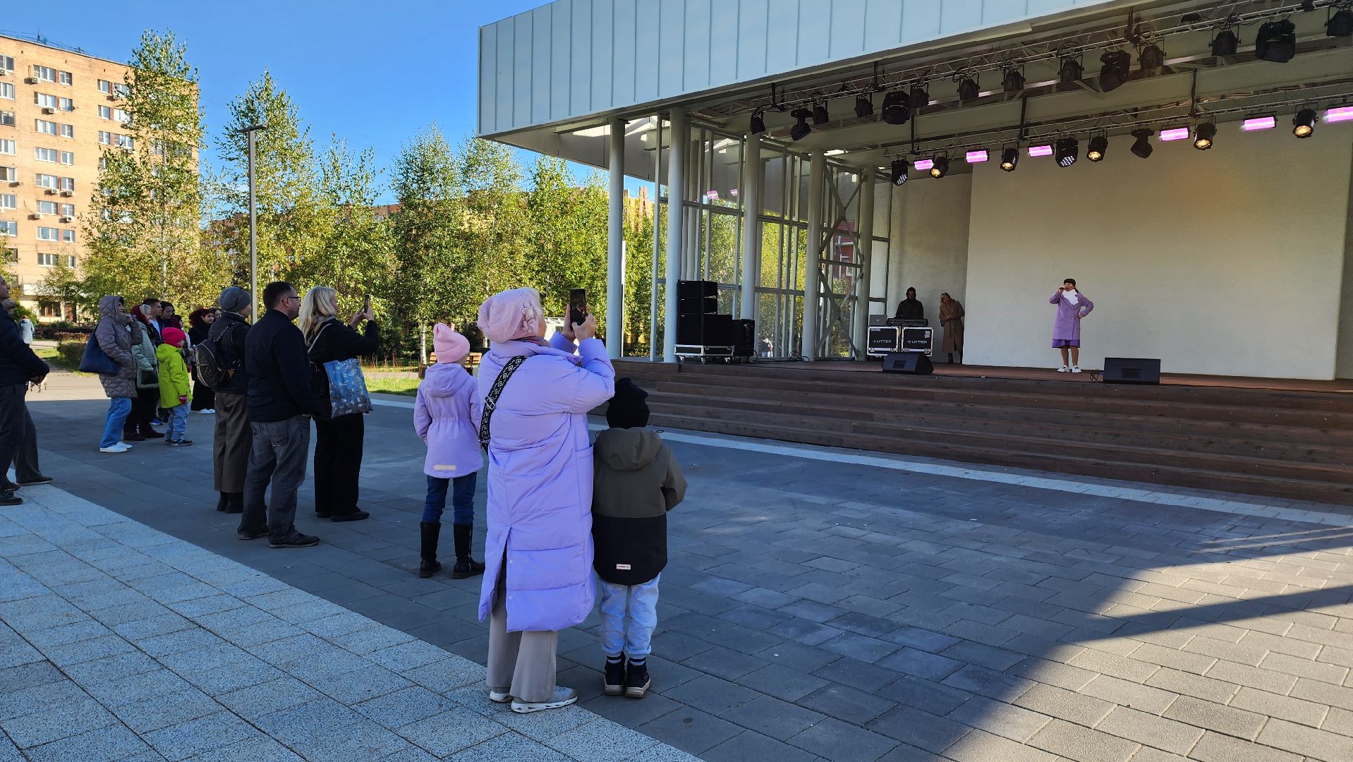 день отца, Лобня, Концерт,