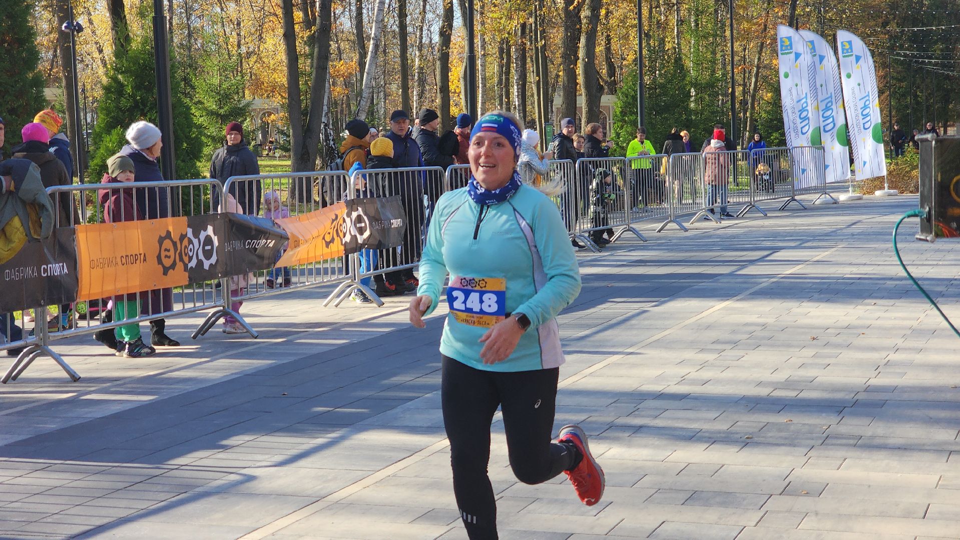 ступино, краски леса, спорт в подмосковье, полумарафон,