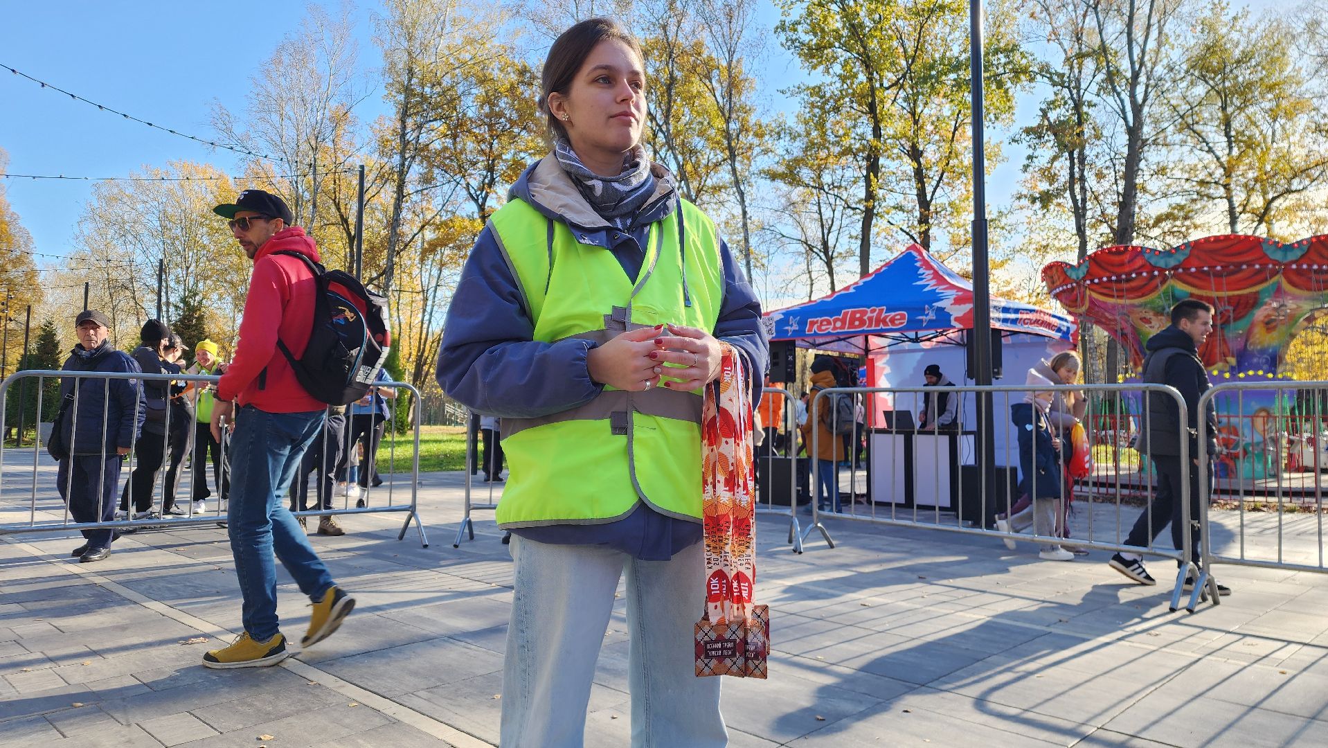 ступино, краски леса, спорт в подмосковье, полумарафон,