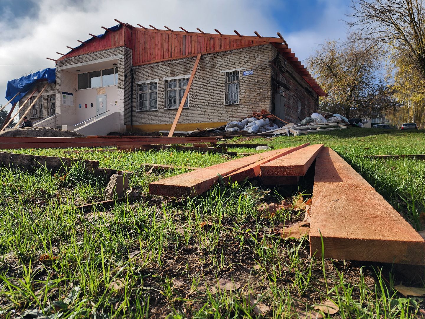 серпухов, поселок дома отдыха авангард, ремонт дворца культуры, ремонт социальных объектов, детские кружки,