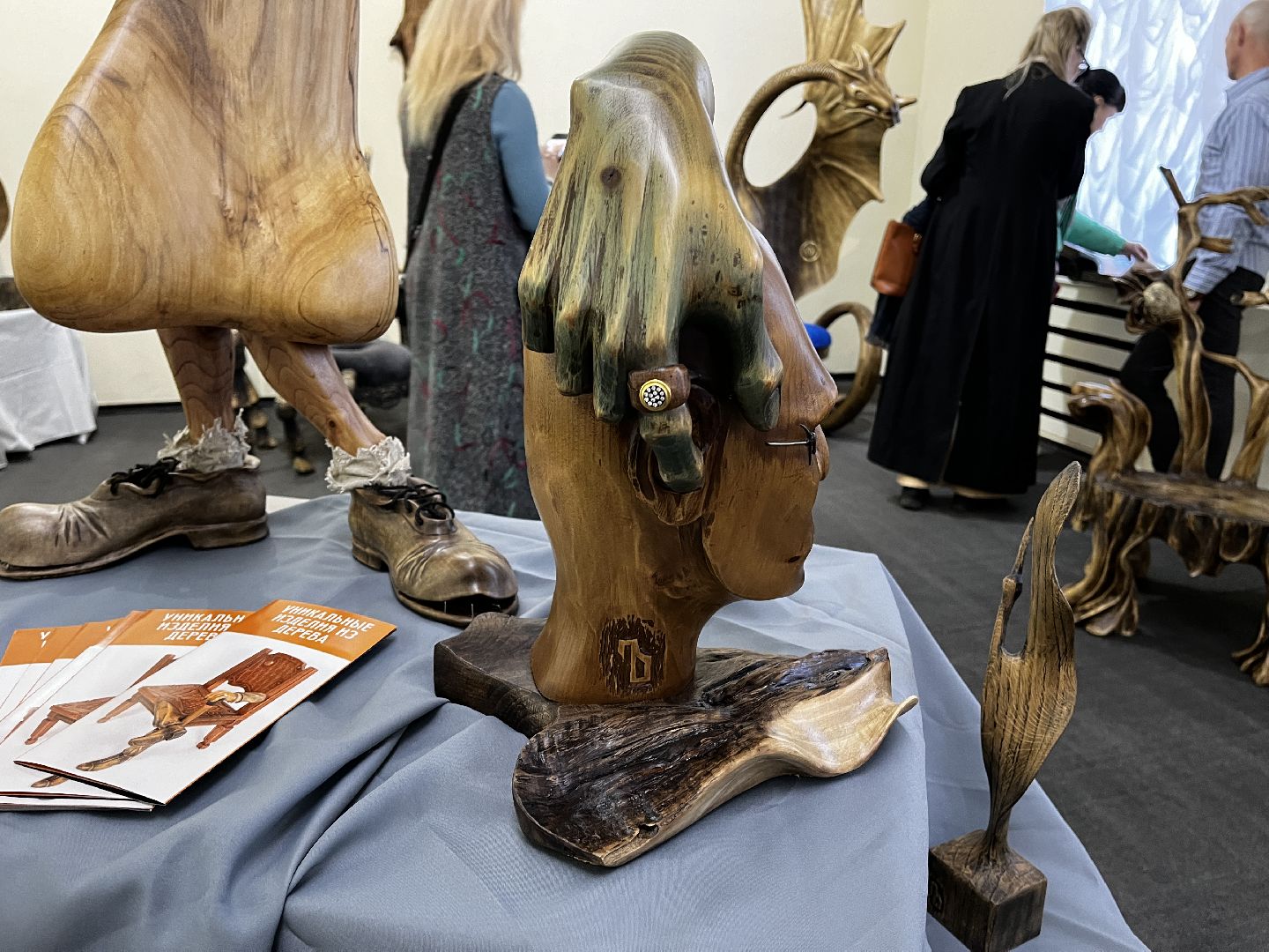 волоколамск, Волоколамский кремль, выставка, Художественная обработка дерева,