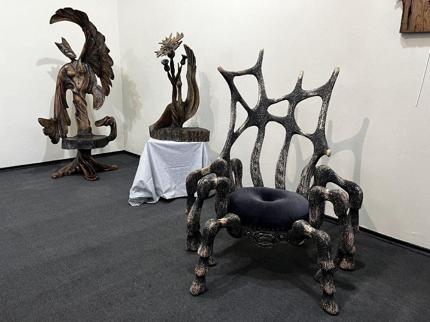 волоколамск, Волоколамский кремль, выставка, Художественная обработка дерева,