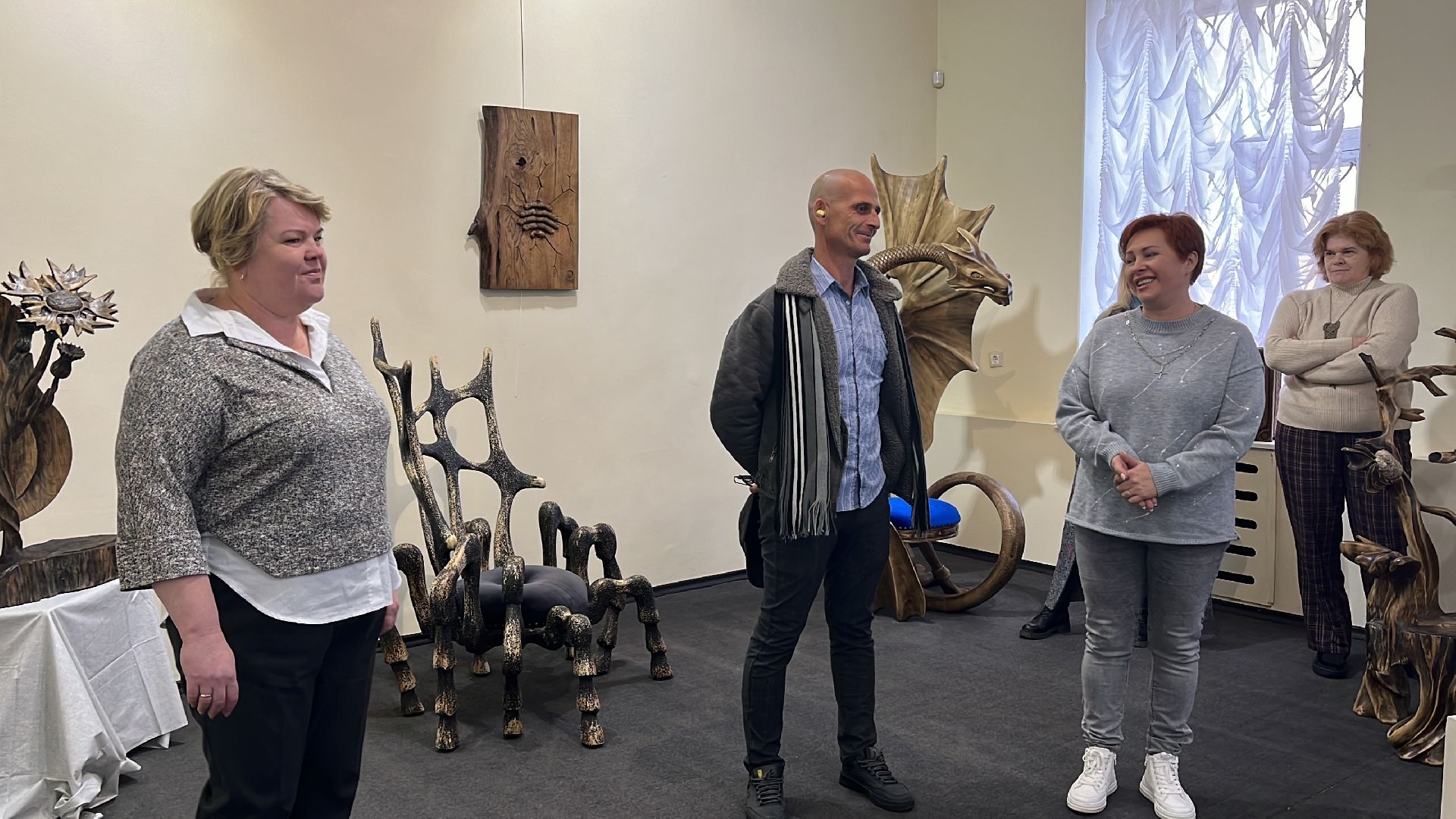 волоколамск, Волоколамский кремль, выставка, Художественная обработка дерева,