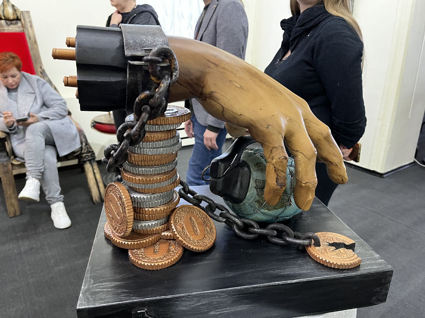 волоколамск, Волоколамский кремль, выставка, Художественная обработка дерева,