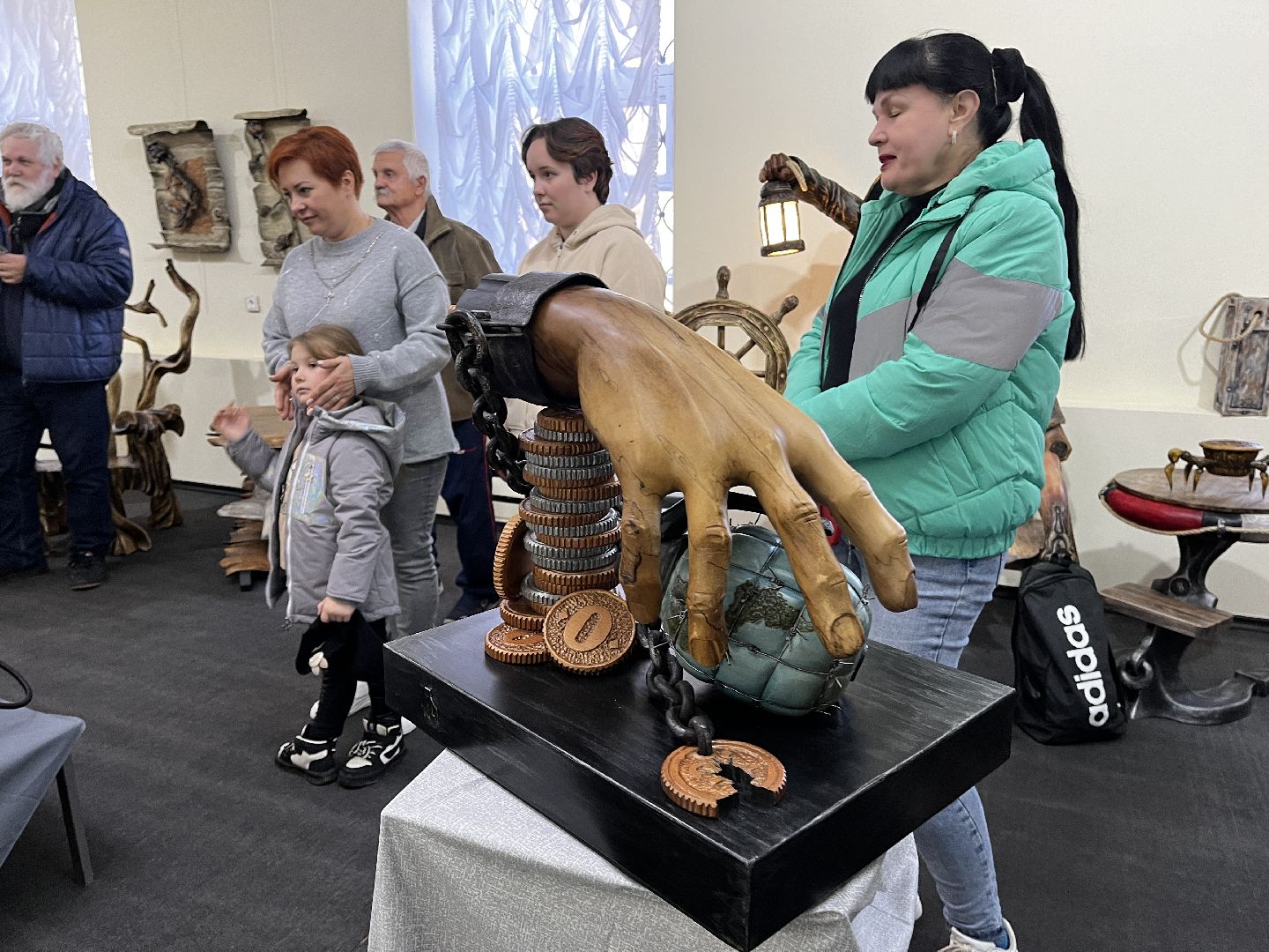 волоколамск, Волоколамский кремль, выставка, Художественная обработка дерева,