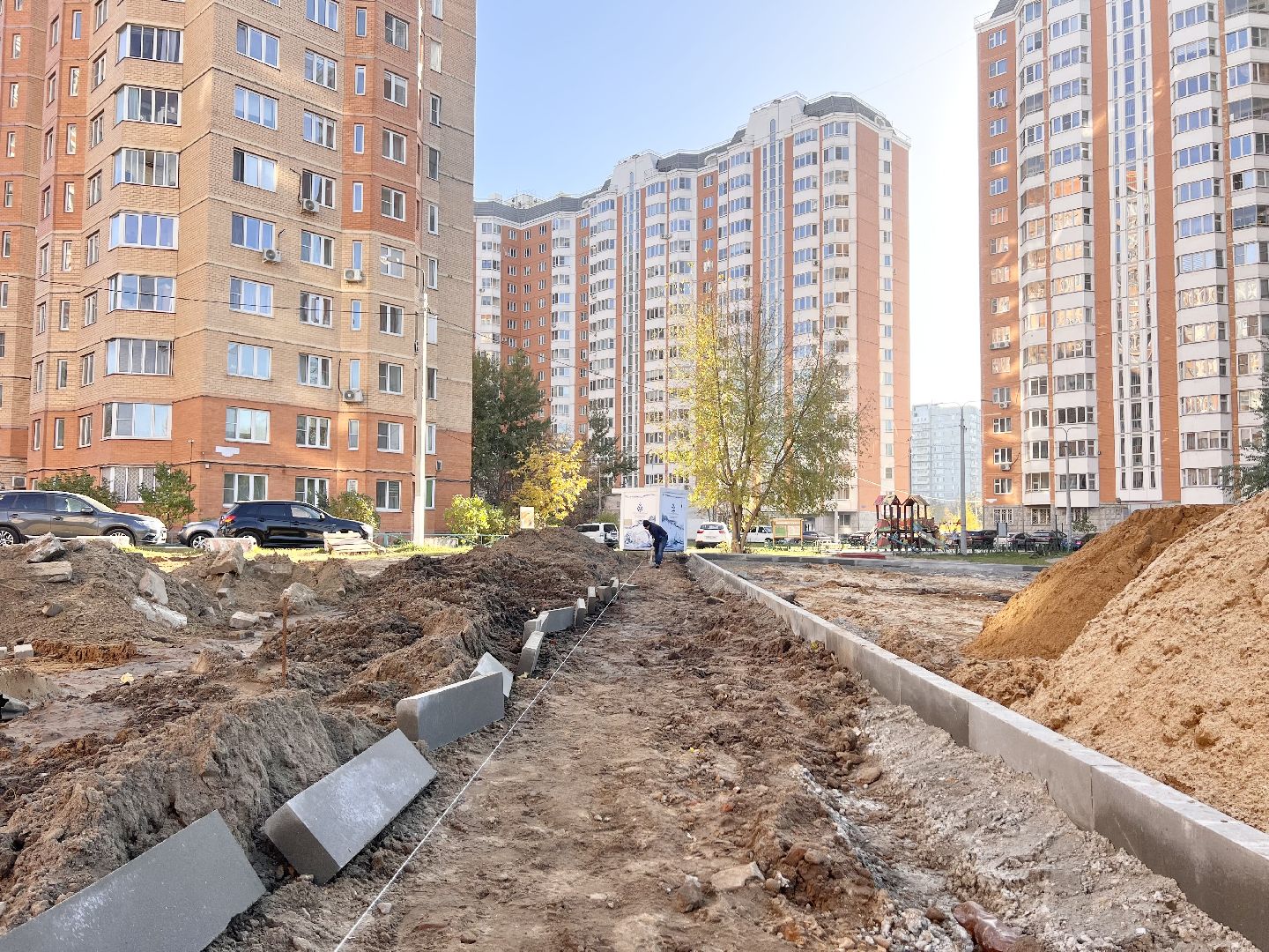 Балашиха, Подмосковье, благоустройство дворов в балашихе,