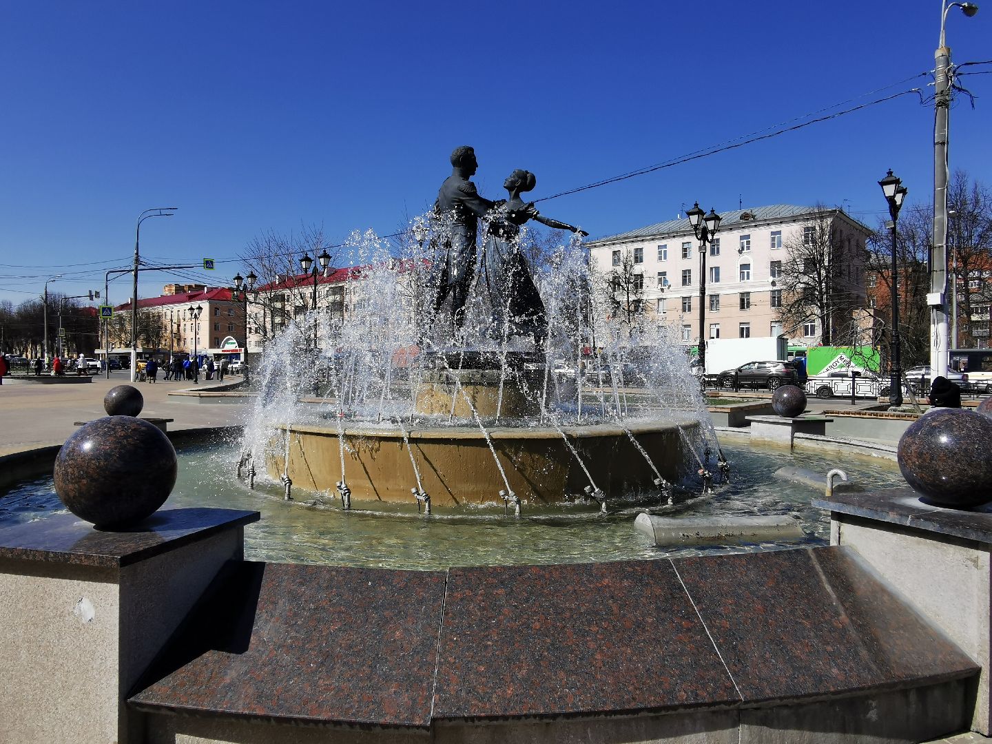 Подольск, фонтаны
