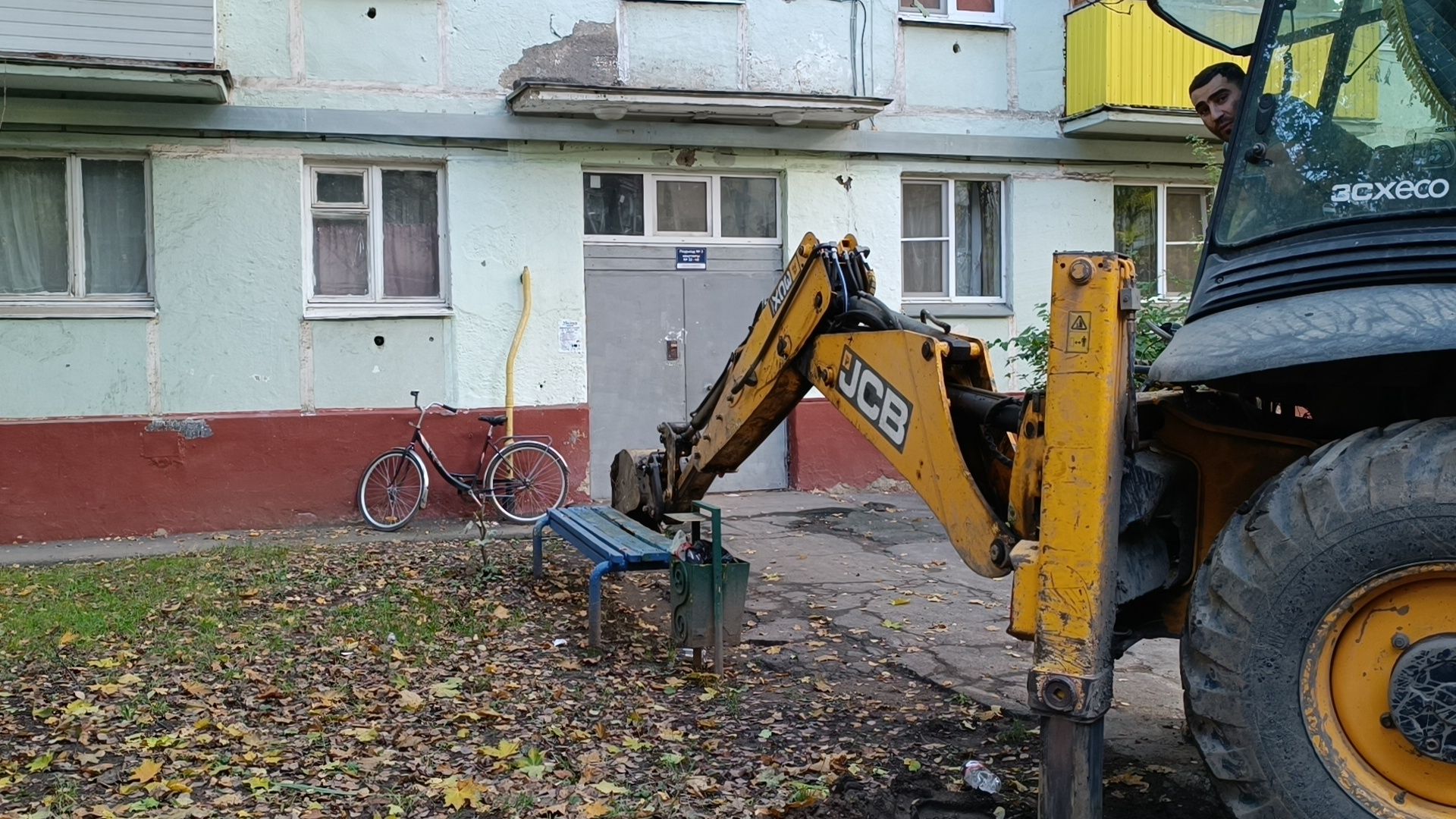 ремонт двора, лобня, благоустройство,