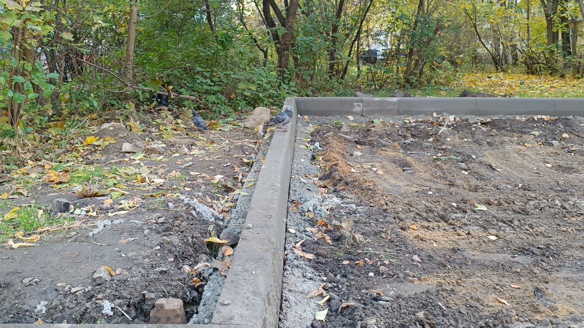 ремонт двора, лобня, благоустройство,