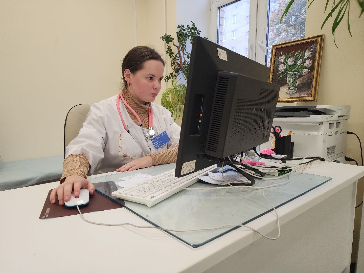 новый врач, молодой специалист,