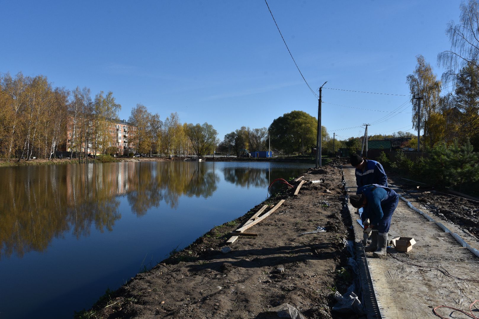 лотошино, благоустройство, формирование комфортной городской среды, красный ручей,
