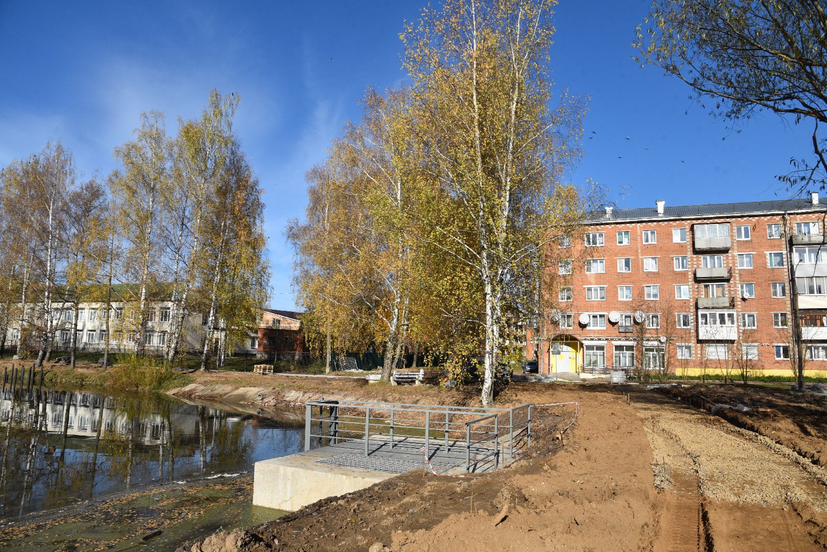 лотошино, благоустройство, формирование комфортной городской среды, красный ручей,