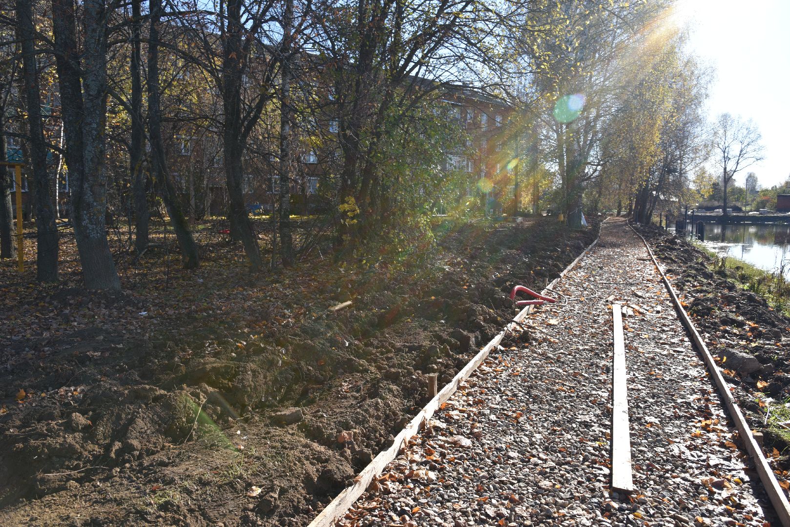 лотошино, благоустройство, формирование комфортной городской среды, красный ручей,