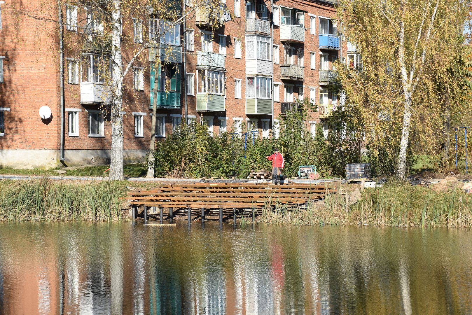 лотошино, благоустройство, формирование комфортной городской среды, красный ручей,