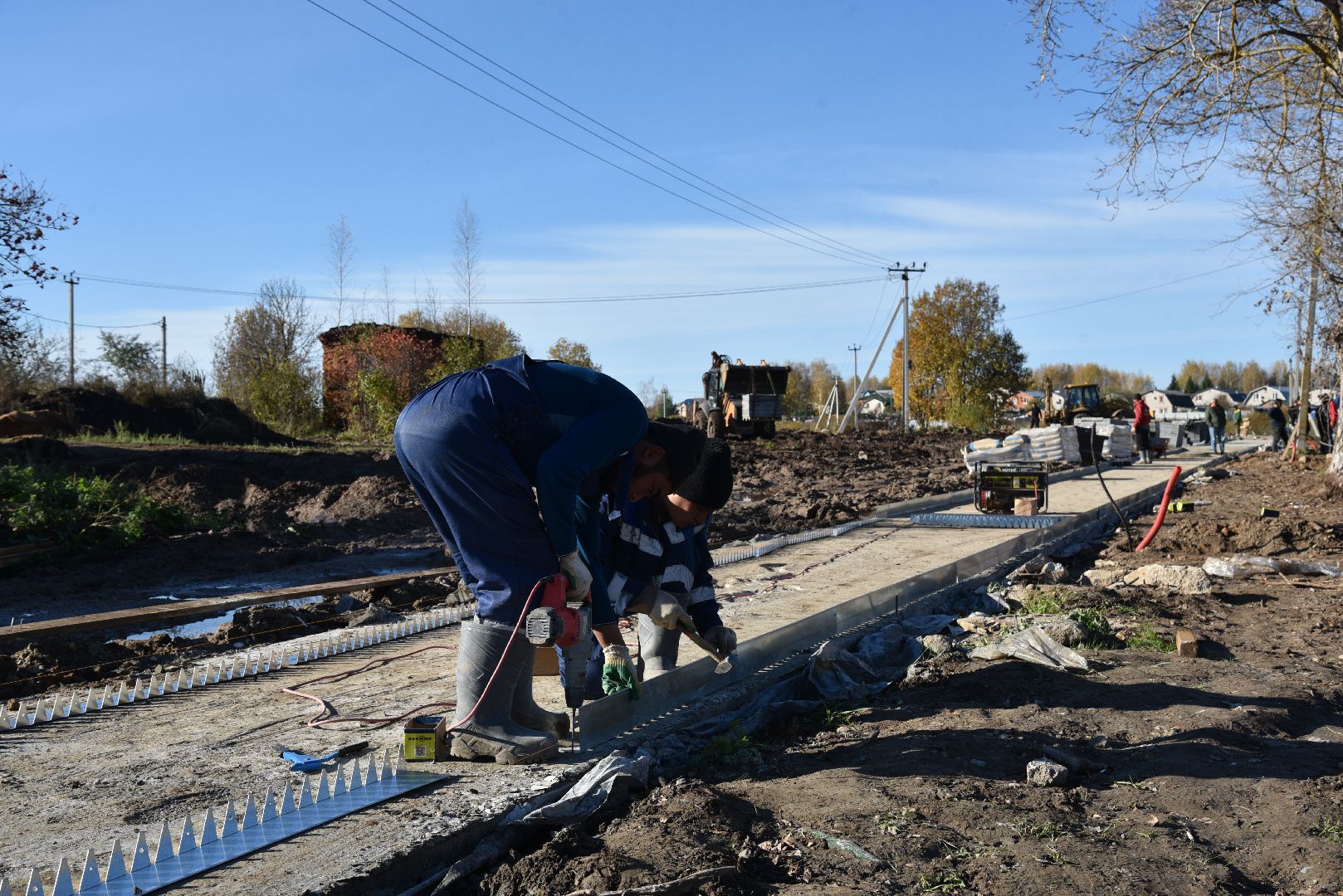 лотошино, благоустройство, формирование комфортной городской среды, красный ручей,
