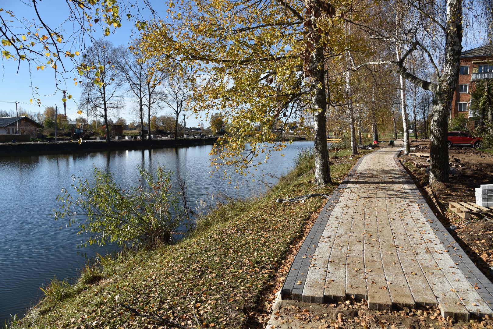 лотошино, благоустройство, формирование комфортной городской среды, красный ручей,
