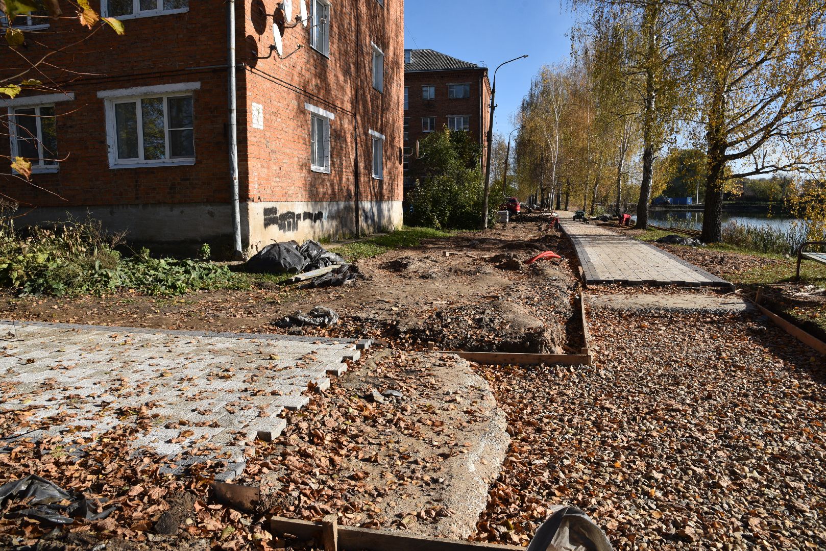 лотошино, благоустройство, формирование комфортной городской среды, красный ручей,