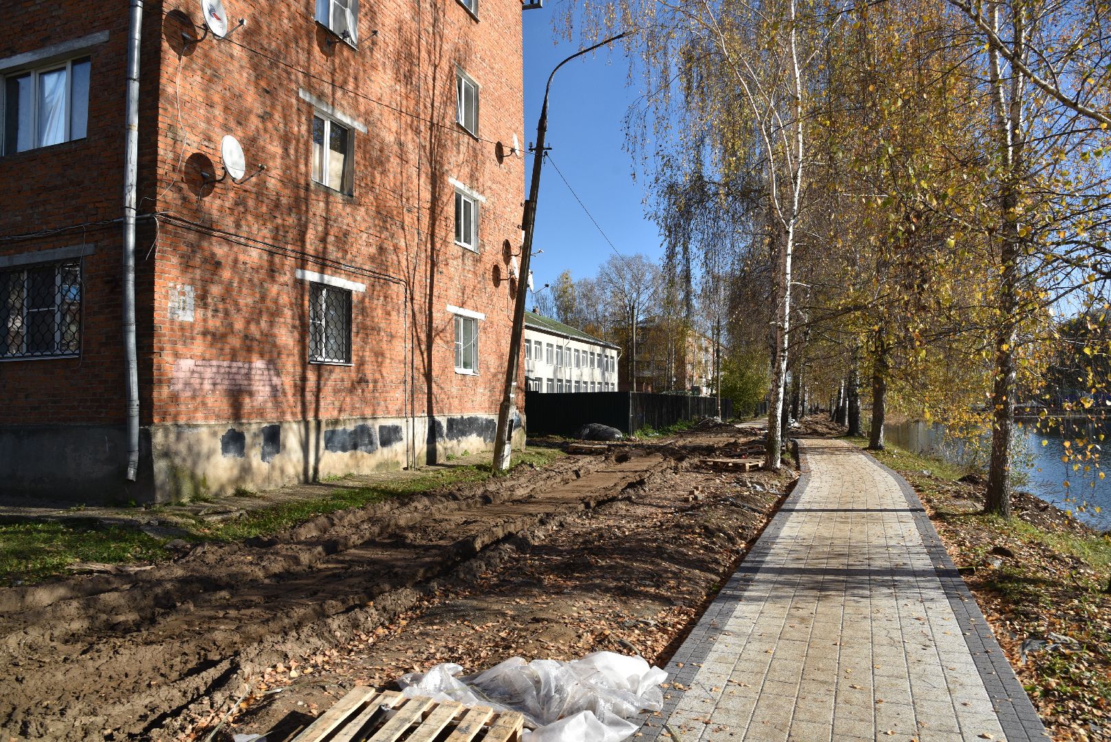 лотошино, благоустройство, формирование комфортной городской среды, красный ручей,