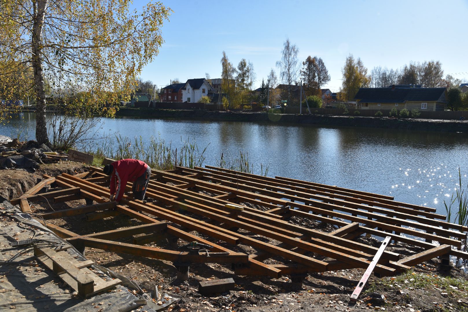 лотошино, благоустройство, формирование комфортной городской среды, красный ручей,