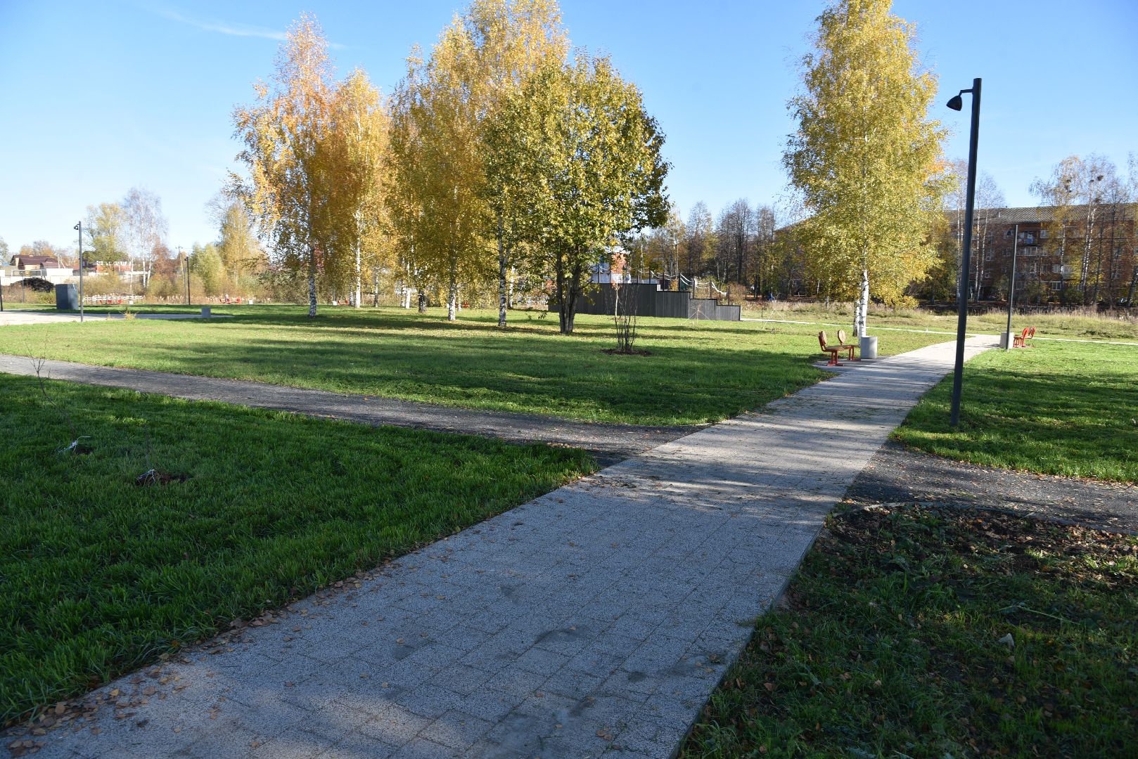 лотошино, благоустройство, формирование комфортной городской среды, красный ручей,