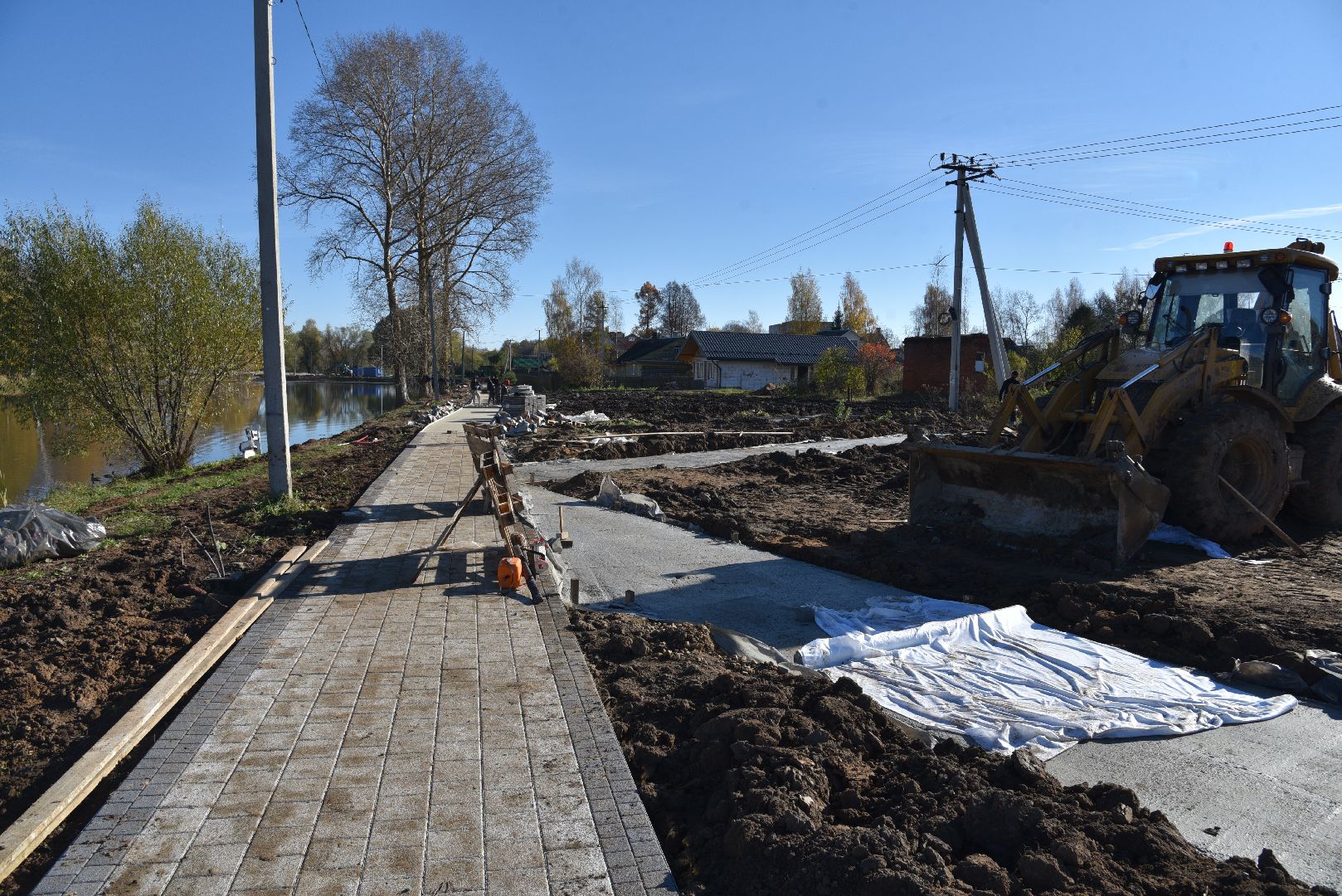 лотошино, благоустройство, формирование комфортной городской среды, красный ручей,