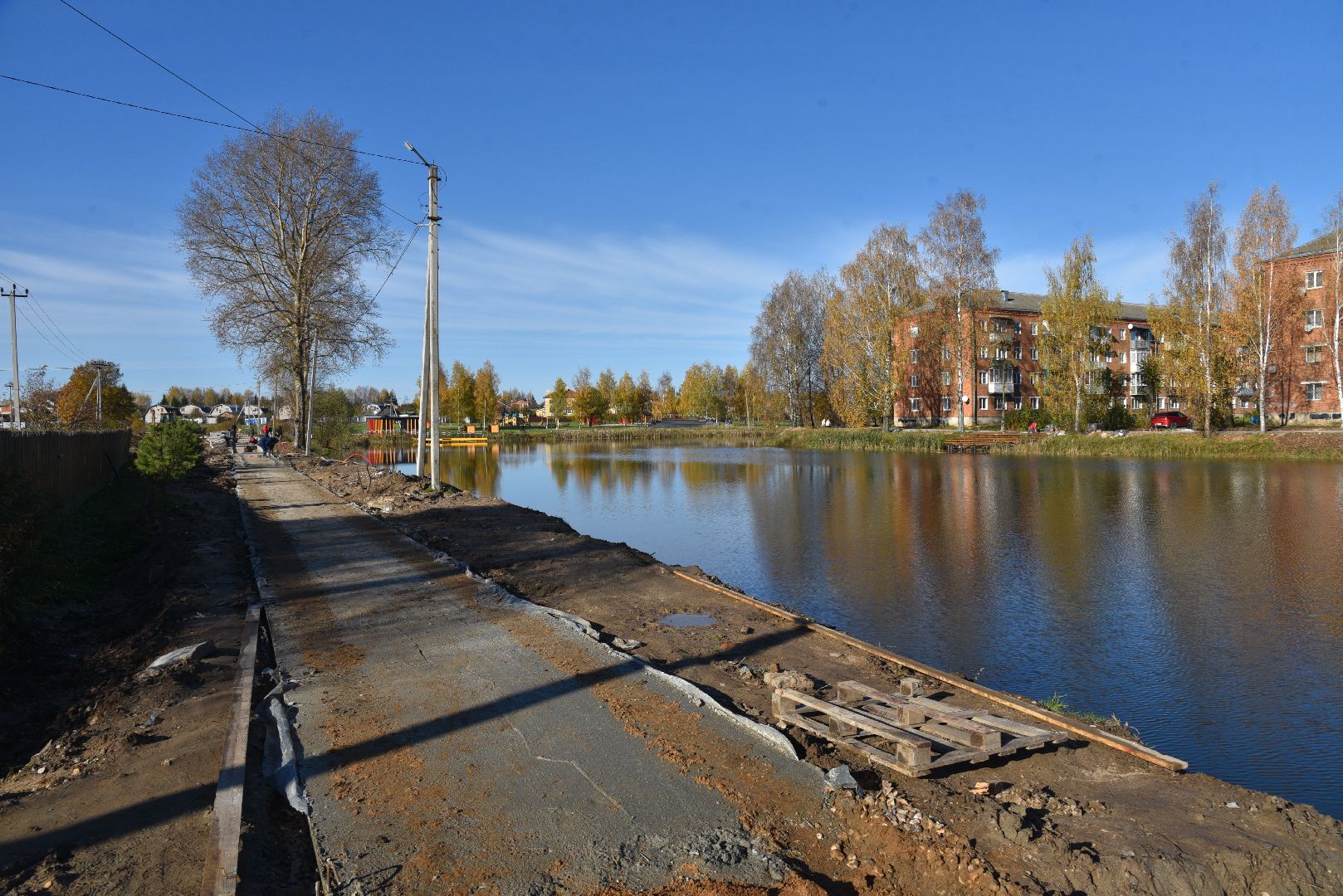 лотошино, благоустройство, формирование комфортной городской среды, красный ручей,