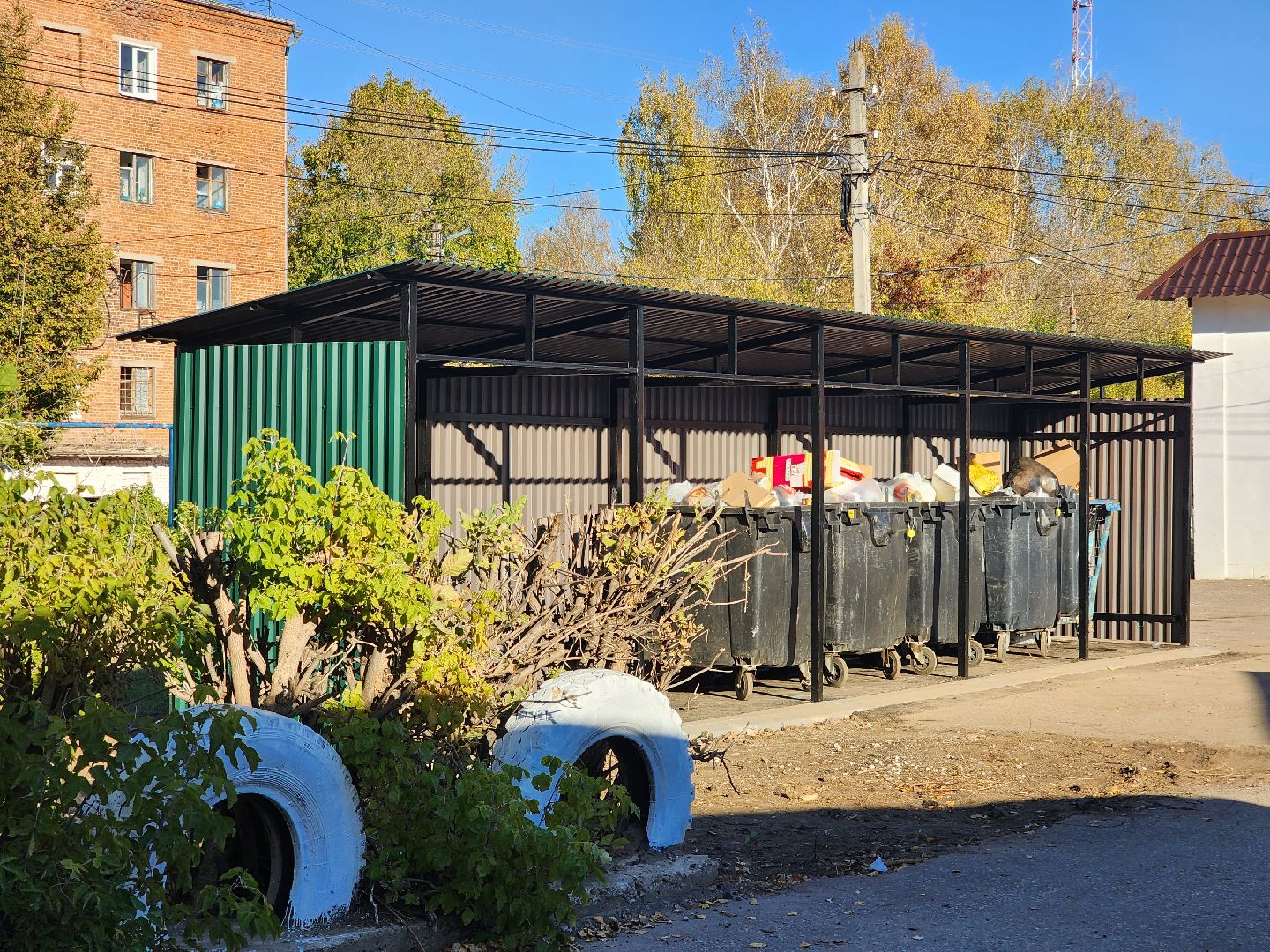 Зарайск, жкх, контейнерная площадка,