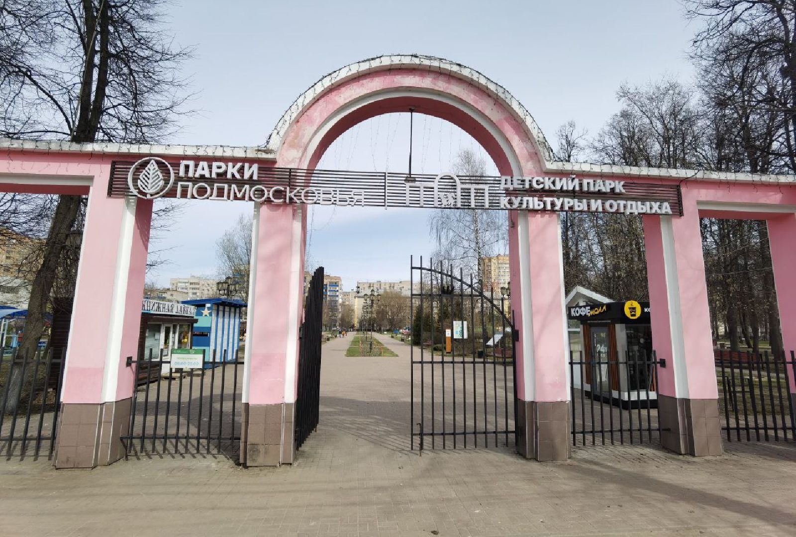 Подольск, парк, субботник