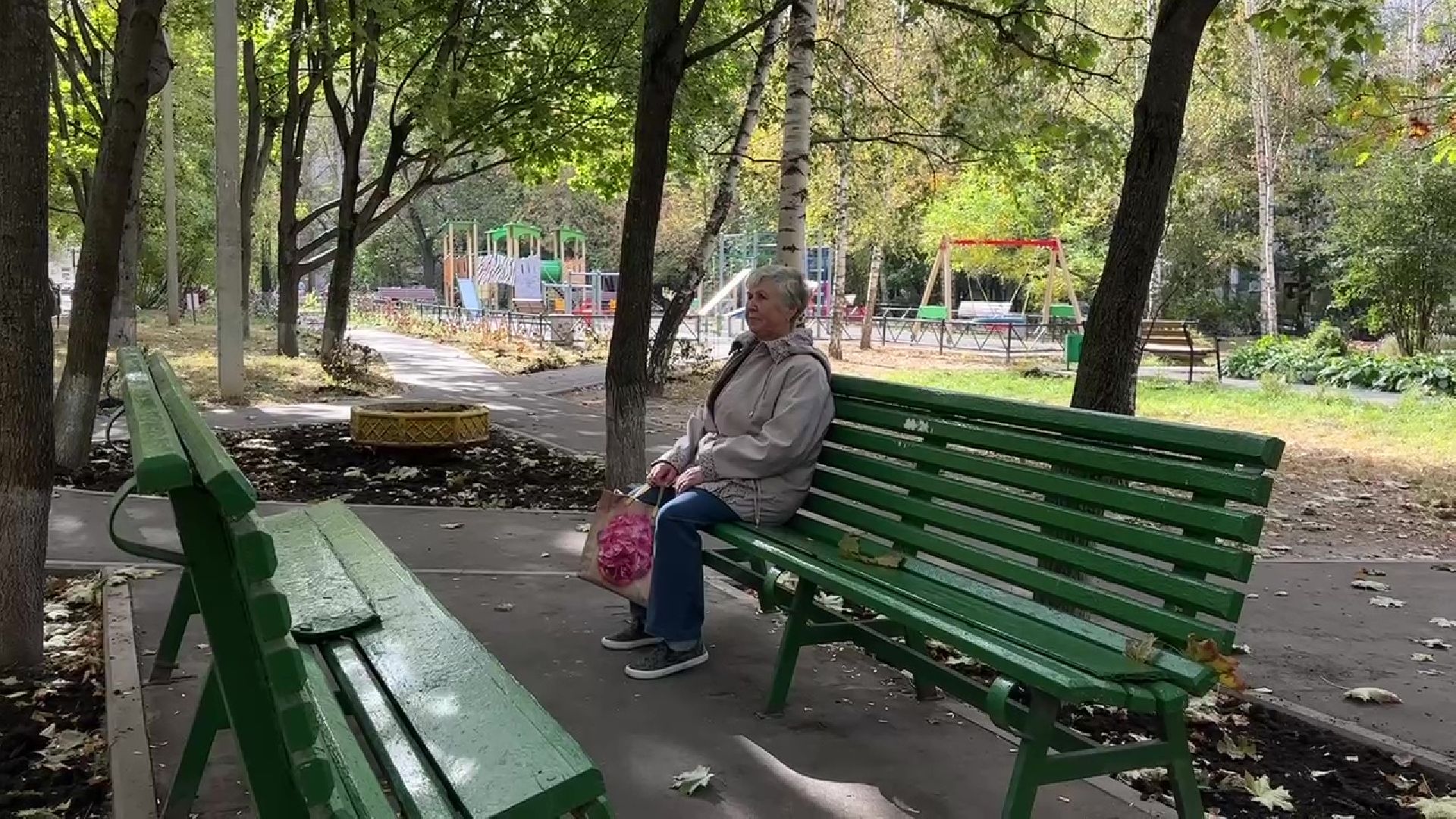 Реутов, двор, благоустройство, деревья, кустарники,