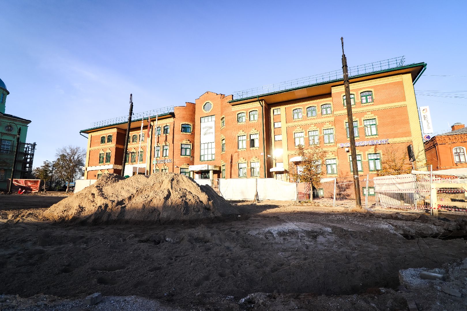 Клин, общество, благоустройство, пешеходная зона,